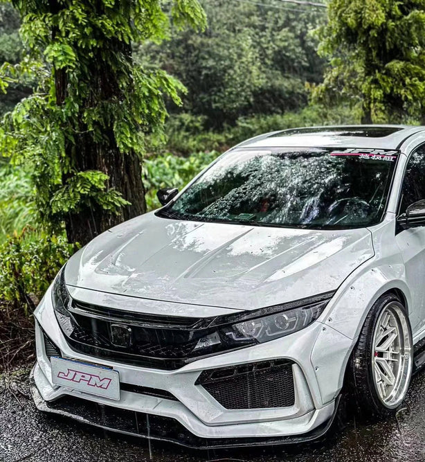 Robot Craftsman 10th Gen Honda Civic Hood / Bonnet Aftermarket Carbon Fiber Part / Bodykit - Robot Bodykits