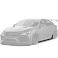 Robot Craftsman 10th Gen Honda Civic Side Skirts Aftermarket Carbon Fiber Part / Bodykit - Robot Bodykits