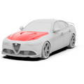 Robot Craftsman Alfa Romeo Giulia Bonnet / Hood Aftermarket Carbon Fiber Part / Bodykit - Robot Bodykits