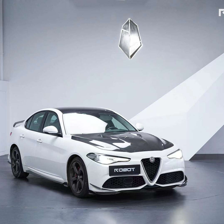 Robot Craftsman Alfa Romeo Giulia Bonnet / Hood Aftermarket Carbon Fiber Part / Bodykit - Robot Bodykits