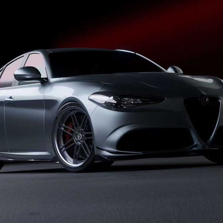 Robot Craftsman Alfa Romeo Giulia Lowline Bodykit (Hydrogai Series) - Base FRP kit Aftermarket Carbon Fiber Part / Bodykit - Robot Bodykits
