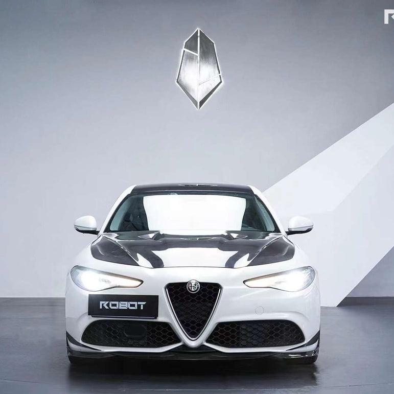 Robot Craftsman Alfa Romeo Giulia Lowline Bodykit (Hydrogai Series) - Base FRP kit Aftermarket Carbon Fiber Part / Bodykit - Robot Bodykits