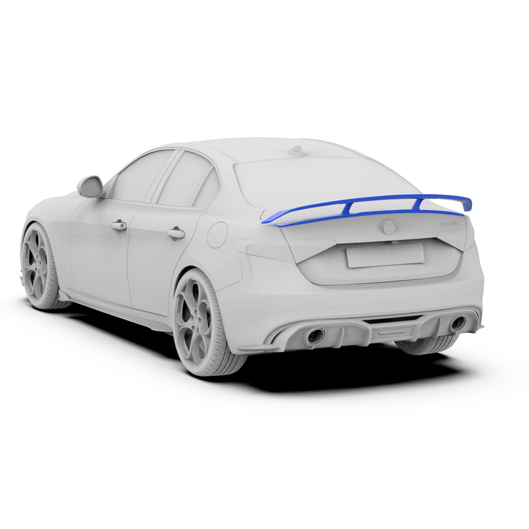 Robot Craftsman Alfa Romeo Giulia Spoiler Options Aftermarket Carbon Fiber Part / Bodykit - Robot Bodykits