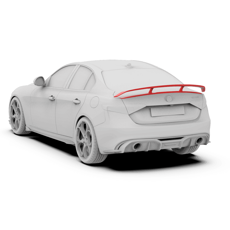 Robot Craftsman Alfa Romeo Giulia Spoiler Options Aftermarket Carbon Fiber Part / Bodykit - Robot Bodykits