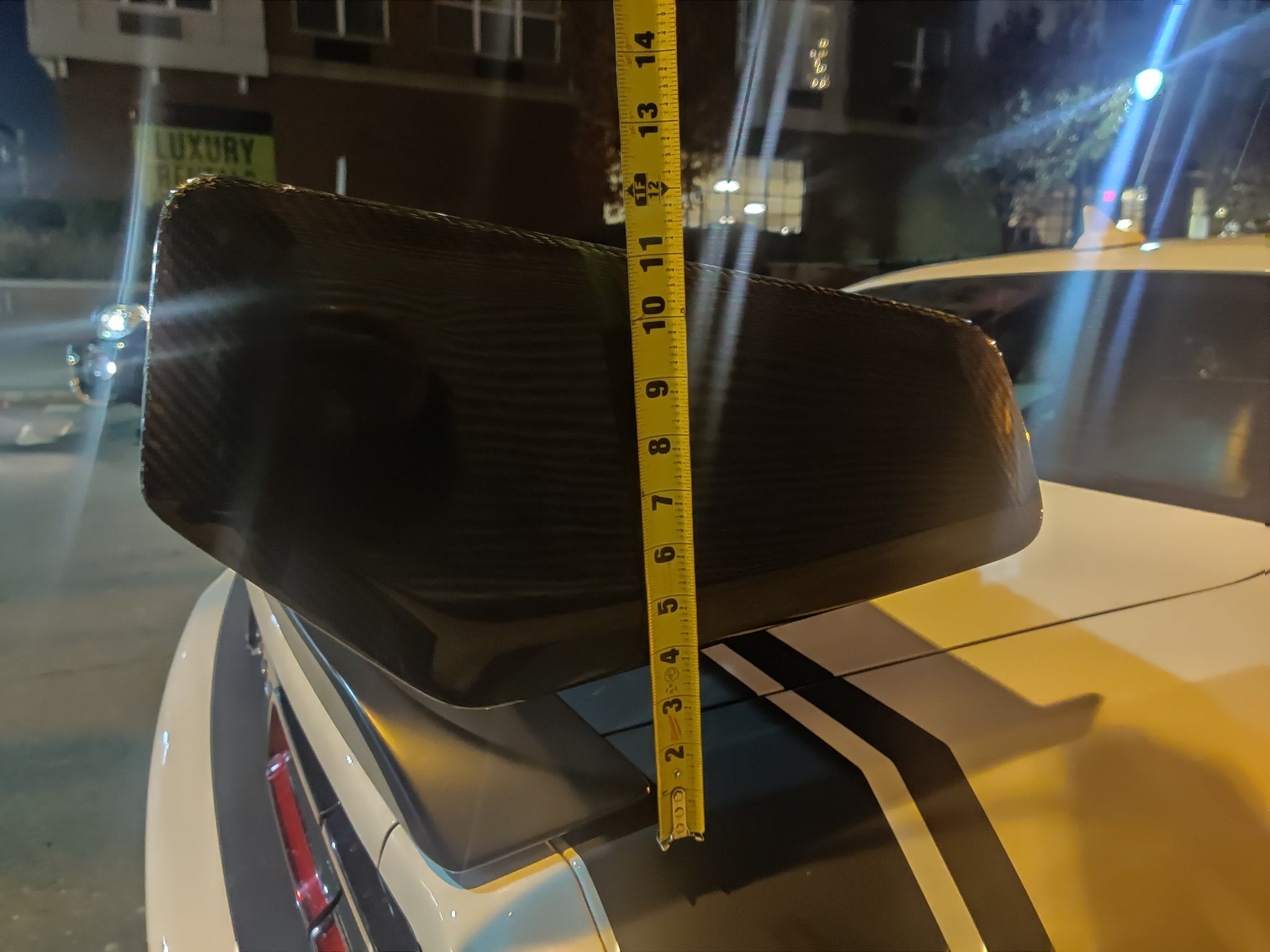 ROBOT CRAFTSMAN Carbon Fiber or FRP Swan Neck Hammer GT Wing For Dodge Challenger Scatpack RT Hellcat Aftermarket Carbon Fiber Part / Bodykit - Robot Bodykits