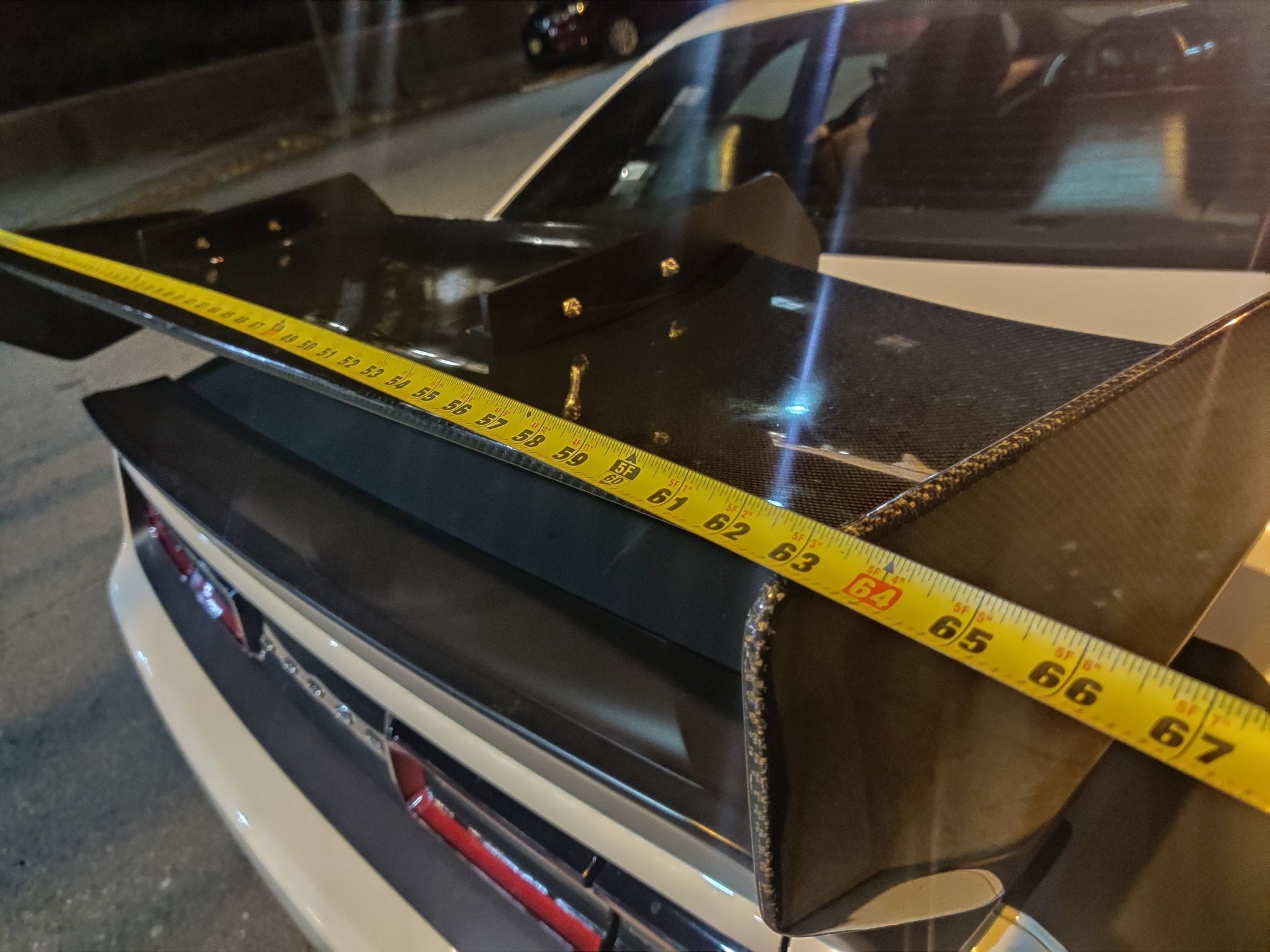 ROBOT CRAFTSMAN Carbon Fiber or FRP Swan Neck Hammer GT Wing For Dodge Challenger Scatpack RT Hellcat Aftermarket Carbon Fiber Part / Bodykit - Robot Bodykits