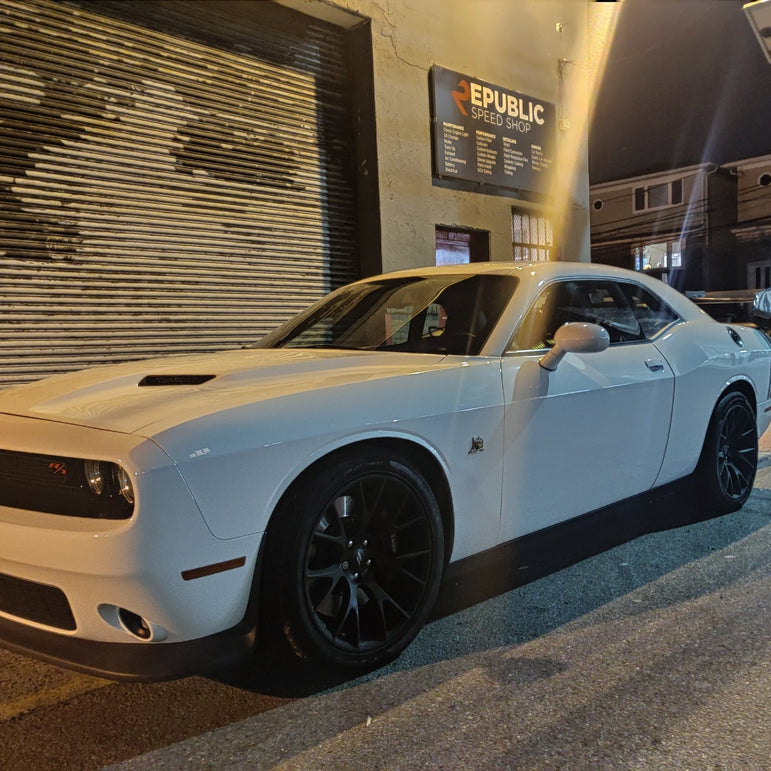 ROBOT CRAFTSMAN Carbon Fiber or FRP Swan Neck Hammer GT Wing For Dodge Challenger Scatpack RT Hellcat Aftermarket Carbon Fiber Part / Bodykit - Robot Bodykits