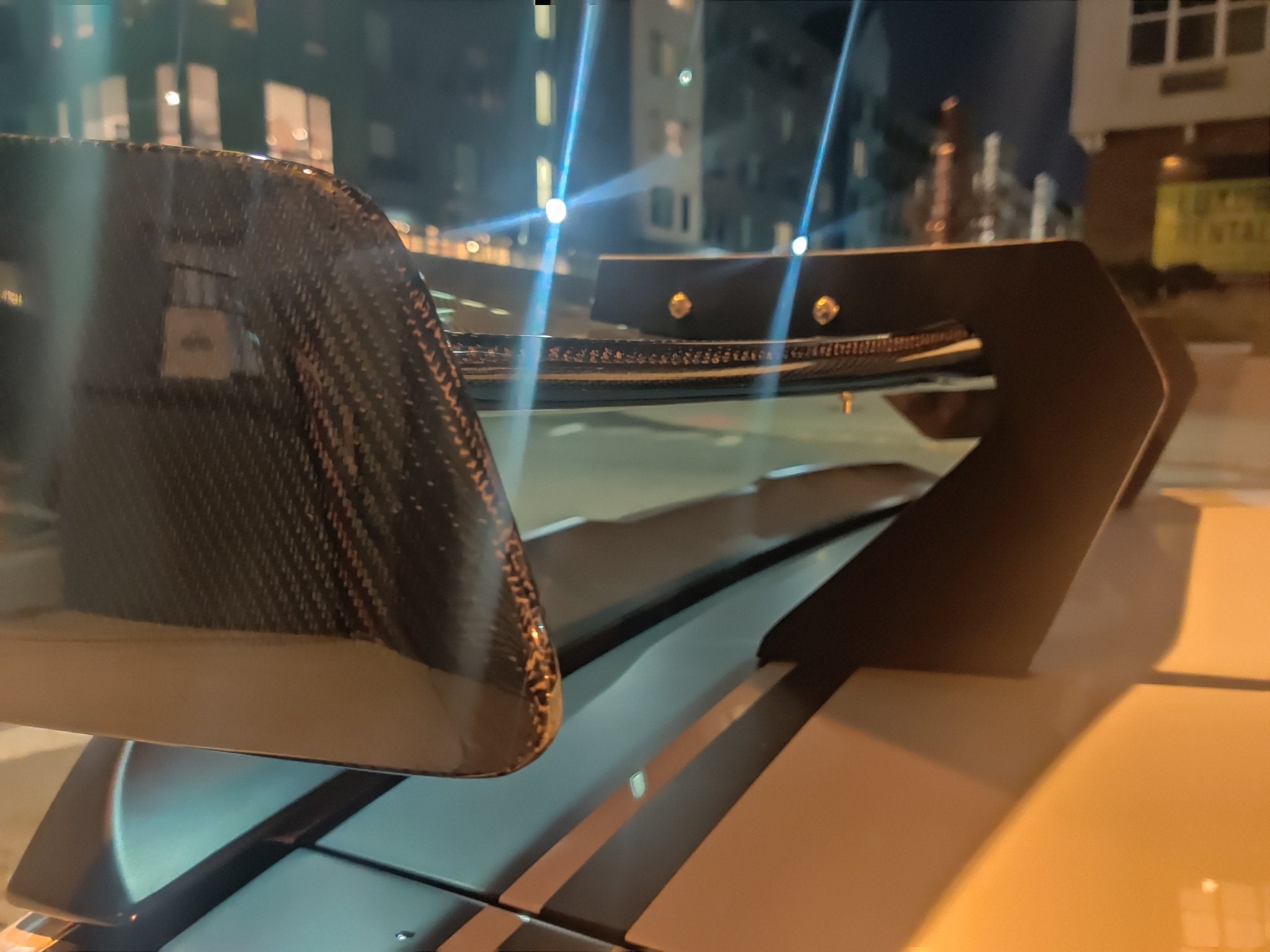 ROBOT CRAFTSMAN Carbon Fiber or FRP Swan Neck Hammer GT Wing For Dodge Challenger Scatpack RT Hellcat Aftermarket Carbon Fiber Part / Bodykit - Robot Bodykits