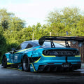 Robot Craftsman Ford Mustang Dawn Rear Boot Lid Trim Aftermarket Carbon Fiber Part / Bodykit - Robot Bodykits