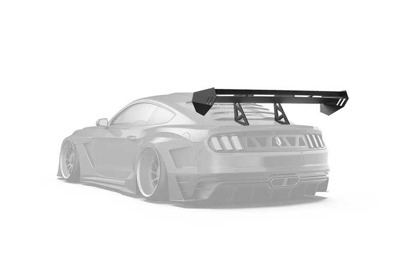 Robot Craftsman Ford Mustang Dawn Rear GT Wing Aftermarket Carbon Fiber Part / Bodykit - Robot Bodykits