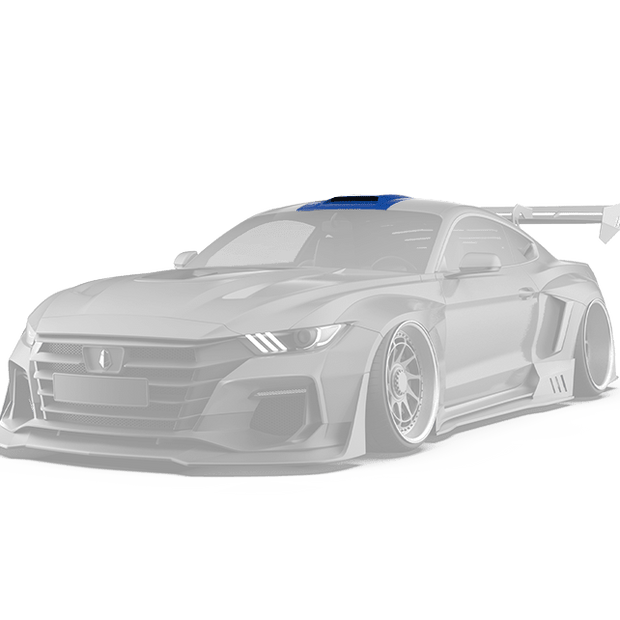 Robot Craftsman Ford Mustang Dawn Roof Cover Aftermarket Carbon Fiber Part / Bodykit - Robot Bodykits