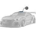Robot Craftsman Ford Mustang Dawn Roof Cover Aftermarket Carbon Fiber Part / Bodykit - Robot Bodykits