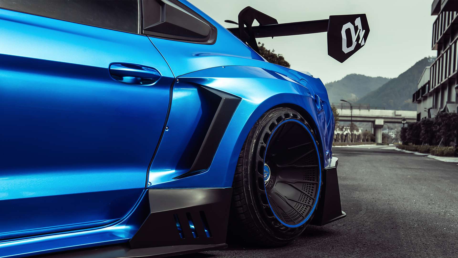 Robot Craftsman Ford Mustang Dawn Widebody Kit 2015 - 2023 Aftermarket Carbon Fiber Part / Bodykit - Robot Bodykits