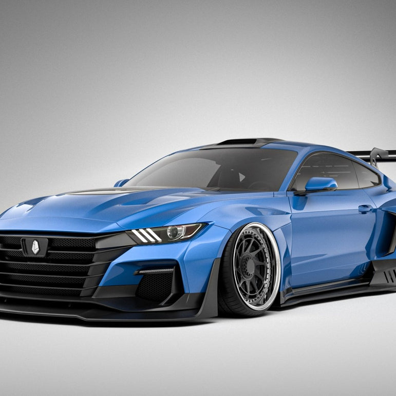 Robot Craftsman Ford Mustang Dawn Widebody Kit 2015-2023 Aftermarket Carbon Fiber Part / Bodykit - Robot Bodykits