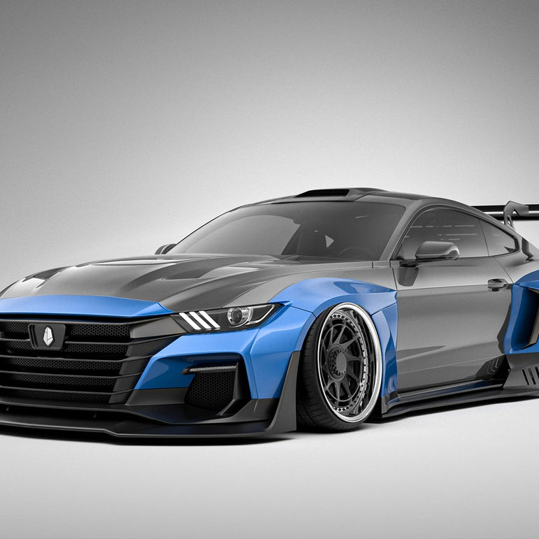 Robot Craftsman Ford Mustang Dawn Widebody Kit 2015 - 2023 Aftermarket Carbon Fiber Part / Bodykit - Robot Bodykits