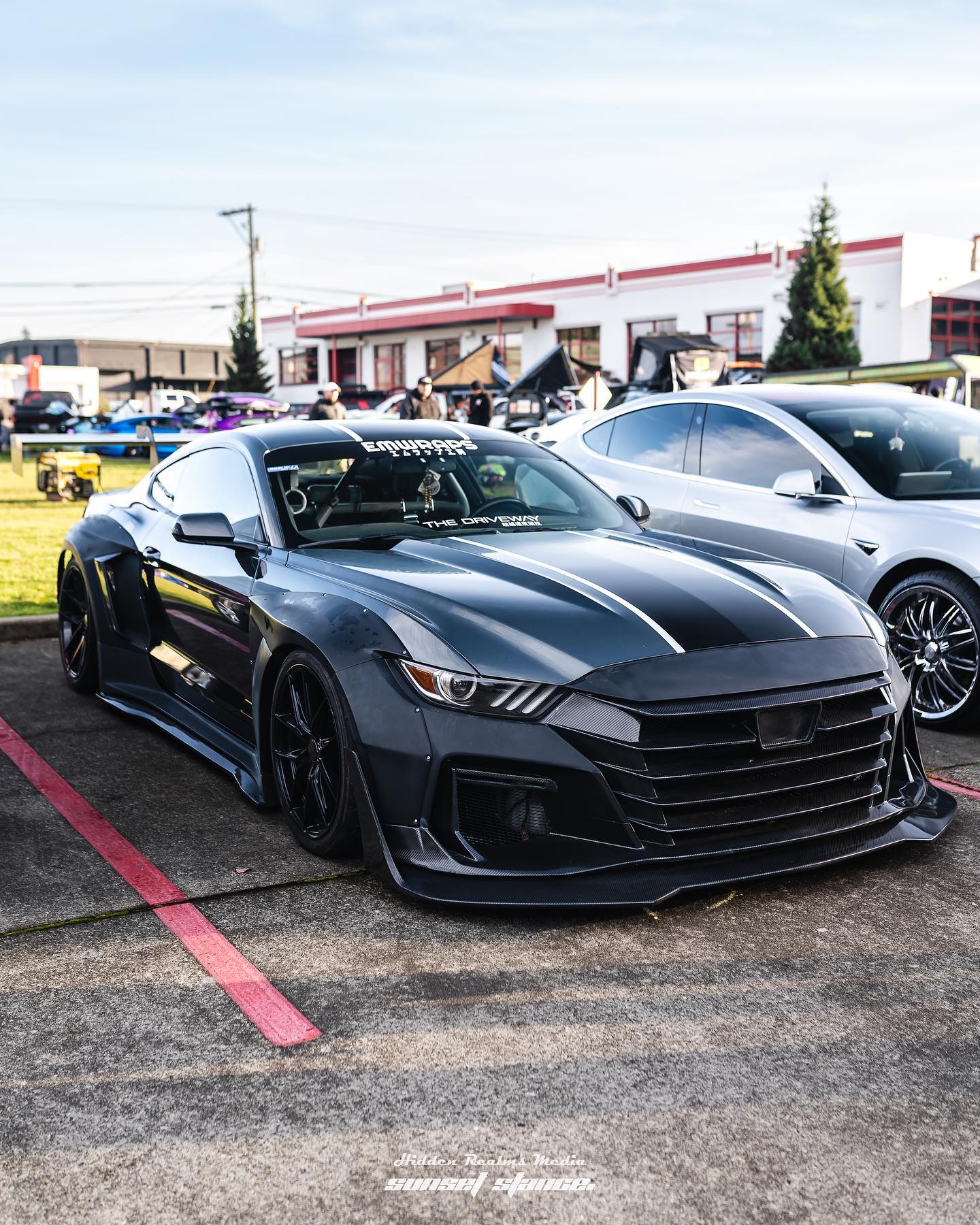 Robot Craftsman Ford Mustang Dawn Widebody Kit 2015-2023 Aftermarket Carbon Fiber Part / Bodykit - Robot Bodykits