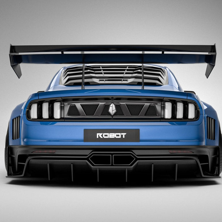 Robot Craftsman Ford Mustang Dawn Widebody Kit 2015 - 2023 Aftermarket Carbon Fiber Part / Bodykit - Robot Bodykits