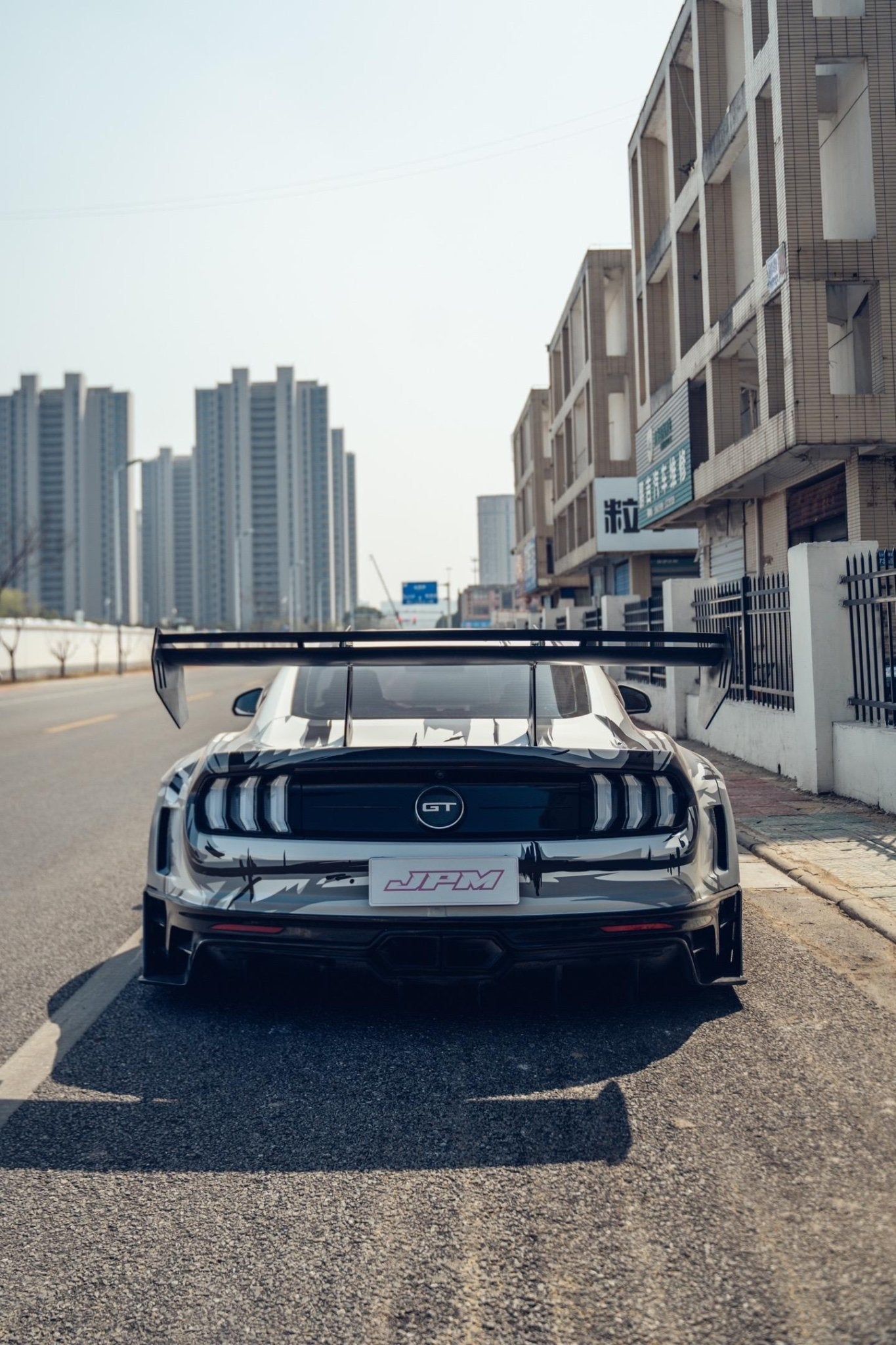 Robot Craftsman Ford Mustang Dusk GT Wing Aftermarket Carbon Fiber Part / Bodykit - Robot Bodykits