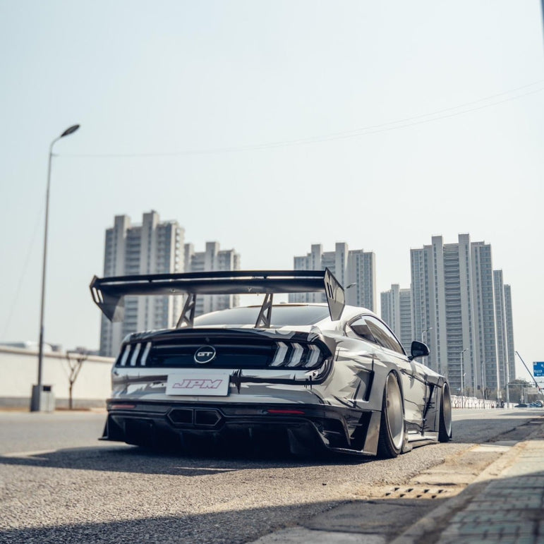 Robot Craftsman Ford Mustang Dusk GT Wing Aftermarket Carbon Fiber Part / Bodykit - Robot Bodykits