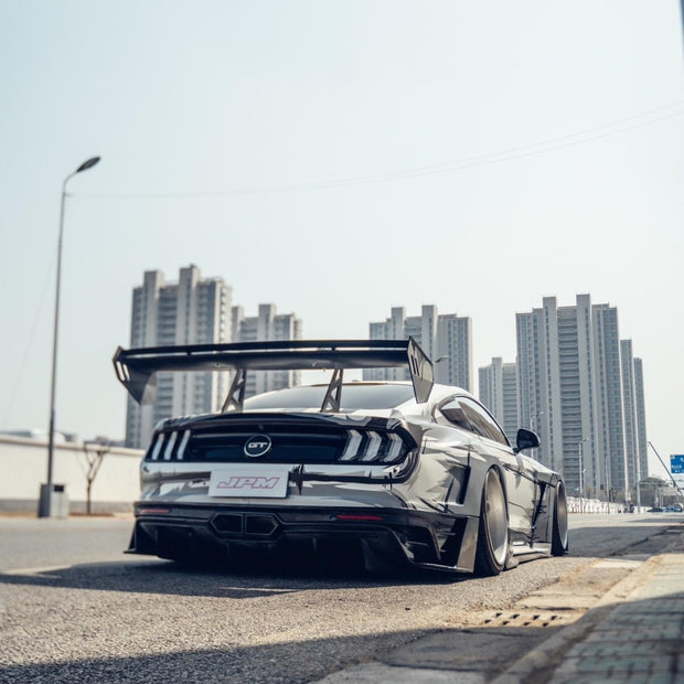 Robot Craftsman Ford Mustang Dusk GT Wing Aftermarket Carbon Fiber Part / Bodykit - Robot Bodykits