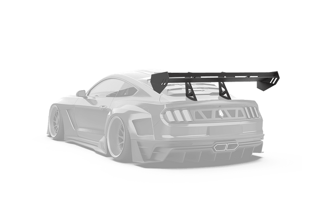 Robot Craftsman Ford Mustang Dusk GT Wing Aftermarket Carbon Fiber Part / Bodykit - Robot Bodykits