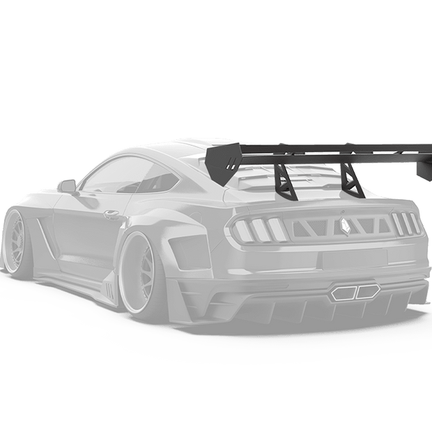 Robot Craftsman Ford Mustang Dusk GT Wing Aftermarket Carbon Fiber Part / Bodykit - Robot Bodykits