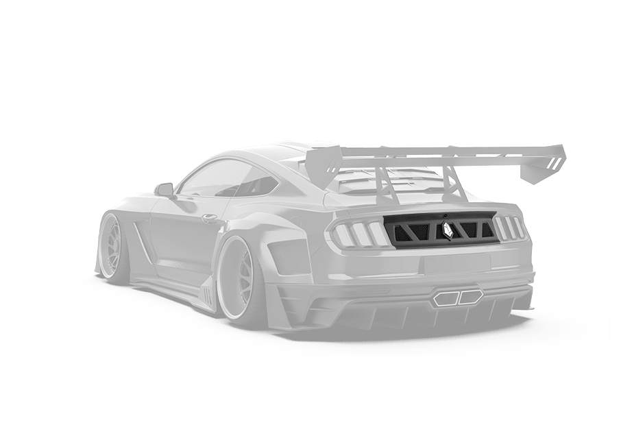Robot Craftsman Ford Mustang Dusk Rear Boot Lid Aftermarket Carbon Fiber Part / Bodykit - Robot Bodykits