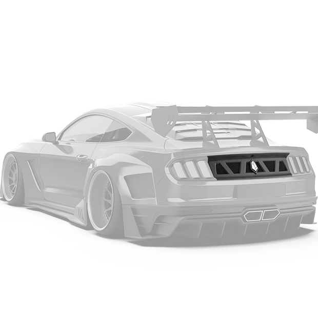 Robot Craftsman Ford Mustang Dusk Rear Boot Lid Aftermarket Carbon Fiber Part / Bodykit - Robot Bodykits