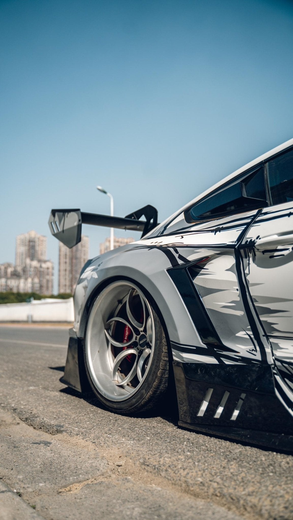 Robot Craftsman Ford Mustang Dusk Widebody Kit 2015-2023 Aftermarket Carbon Fiber Part / Bodykit - Robot Bodykits