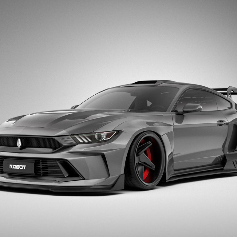 Robot Craftsman Ford Mustang Dusk Widebody Kit 2015 - 2023 Aftermarket Carbon Fiber Part / Bodykit - Robot Bodykits