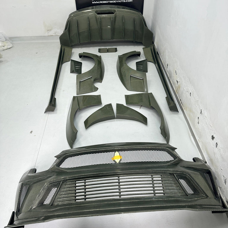 Robot Craftsman Ford Mustang Dusk Widebody Kit 2015-2023 Aftermarket Carbon Fiber Part / Bodykit - Robot Bodykits