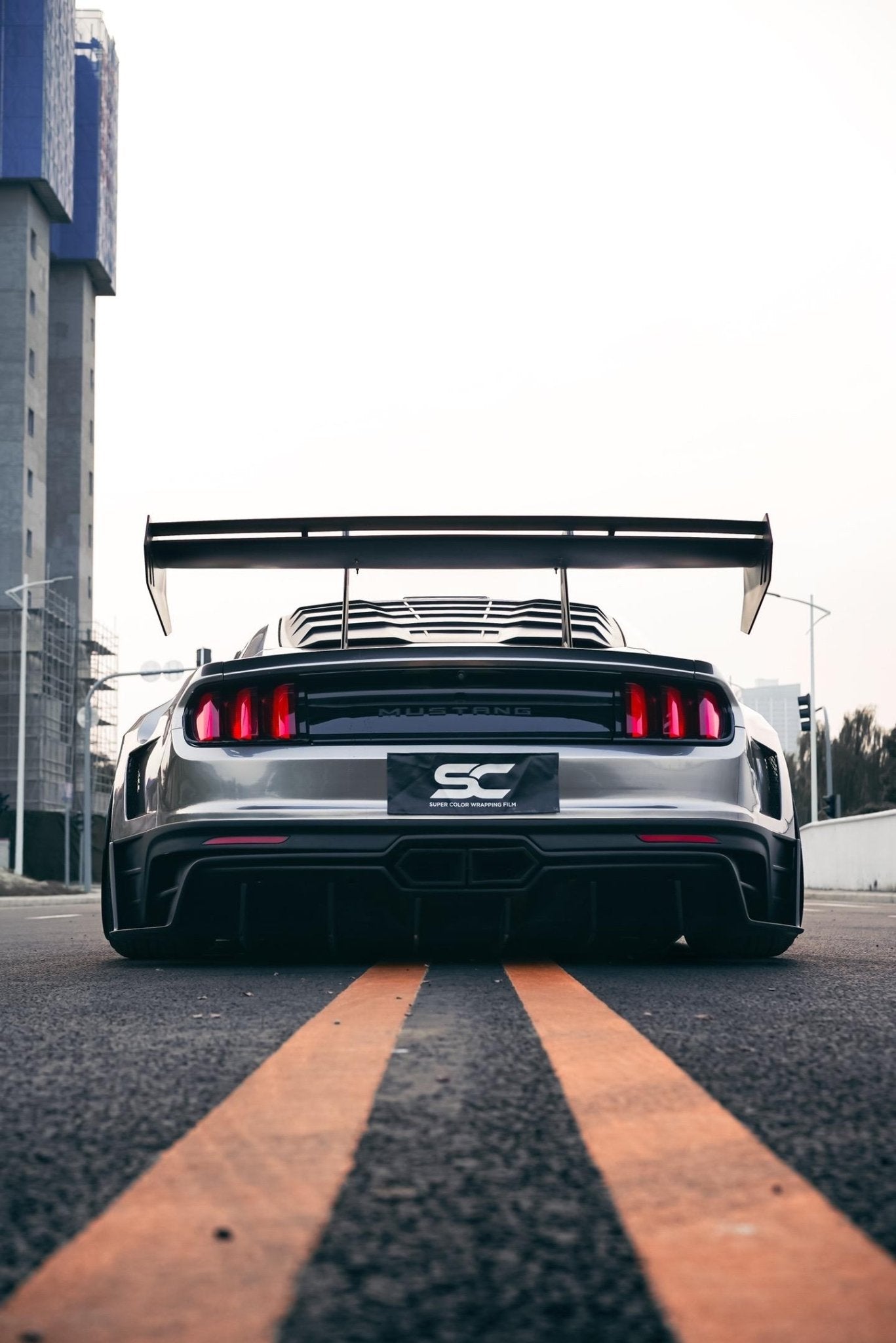 Robot Craftsman Ford Mustang Dusk Widebody Kit 2015 - 2023 Aftermarket Carbon Fiber Part / Bodykit - Robot Bodykits