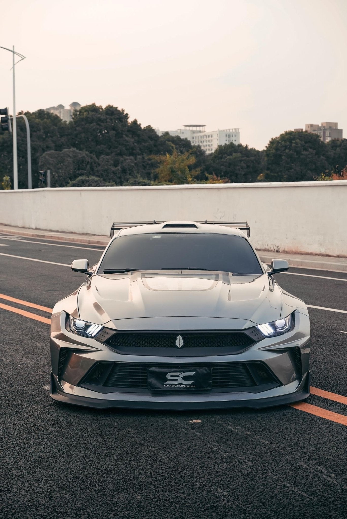 Robot Craftsman Ford Mustang Dusk Widebody Kit 2015-2023 Aftermarket Carbon Fiber Part / Bodykit - Robot Bodykits