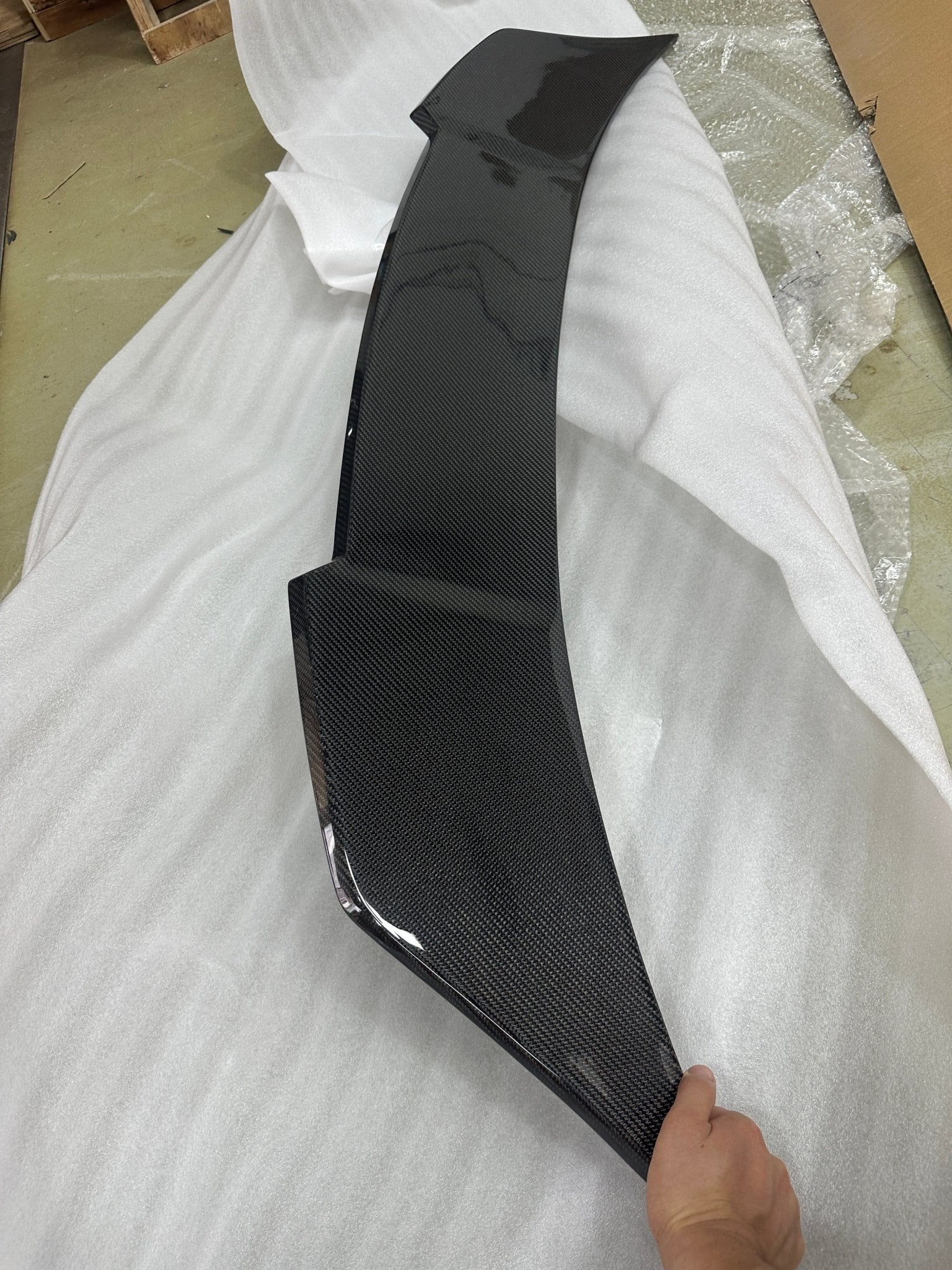 Robot Craftsman Ford Mustang V2 Ducktail Spoiler Aftermarket Carbon Fiber Part / Bodykit - Robot Bodykits
