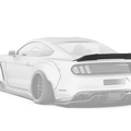 Robot Craftsman Ford Mustang V2 Ducktail Spoiler Aftermarket Carbon Fiber Part / Bodykit - Robot Bodykits
