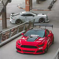 Robot Craftsman Ford Mustang V2 Fibre Glass Reinforced Plastic Complete Body Kit 2015-2023 Aftermarket Carbon Fiber Part / Bodykit - Robot Bodykits
