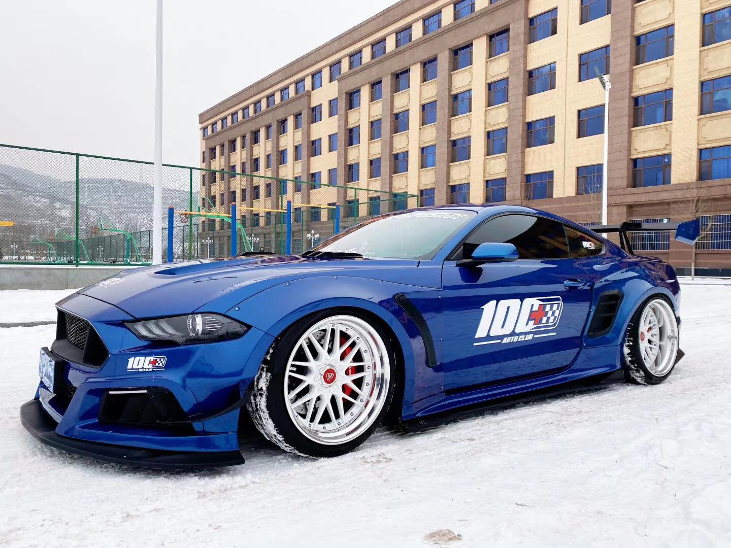 Robot Craftsman Ford Mustang V2 Fibre Glass Reinforced Plastic Complete Body Kit 2015 - 2023 Aftermarket Carbon Fiber Part / Bodykit - Robot Bodykits