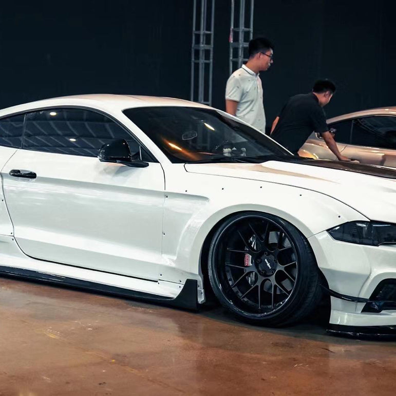 Robot Craftsman Ford Mustang V2 Fibre Glass Reinforced Plastic Complete Body Kit 2015 - 2023 Aftermarket Carbon Fiber Part / Bodykit - Robot Bodykits