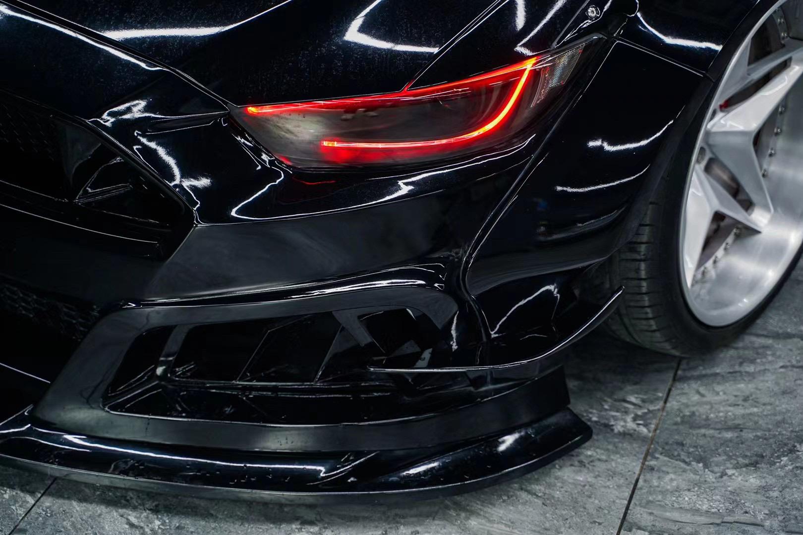 Robot Craftsman Ford Mustang V2 Fibre Glass Reinforced Plastic Complete Body Kit 2015-2023 Aftermarket Carbon Fiber Part / Bodykit - Robot Bodykits