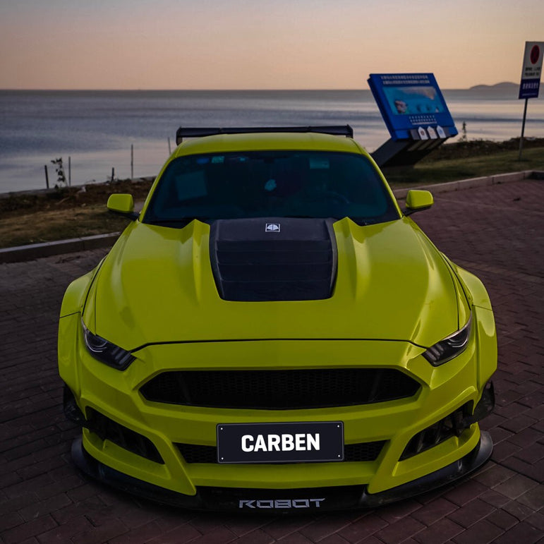 Robot Craftsman Ford Mustang V2 Fibre Glass Reinforced Plastic Complete Body Kit 2015-2023 Aftermarket Carbon Fiber Part / Bodykit - Robot Bodykits