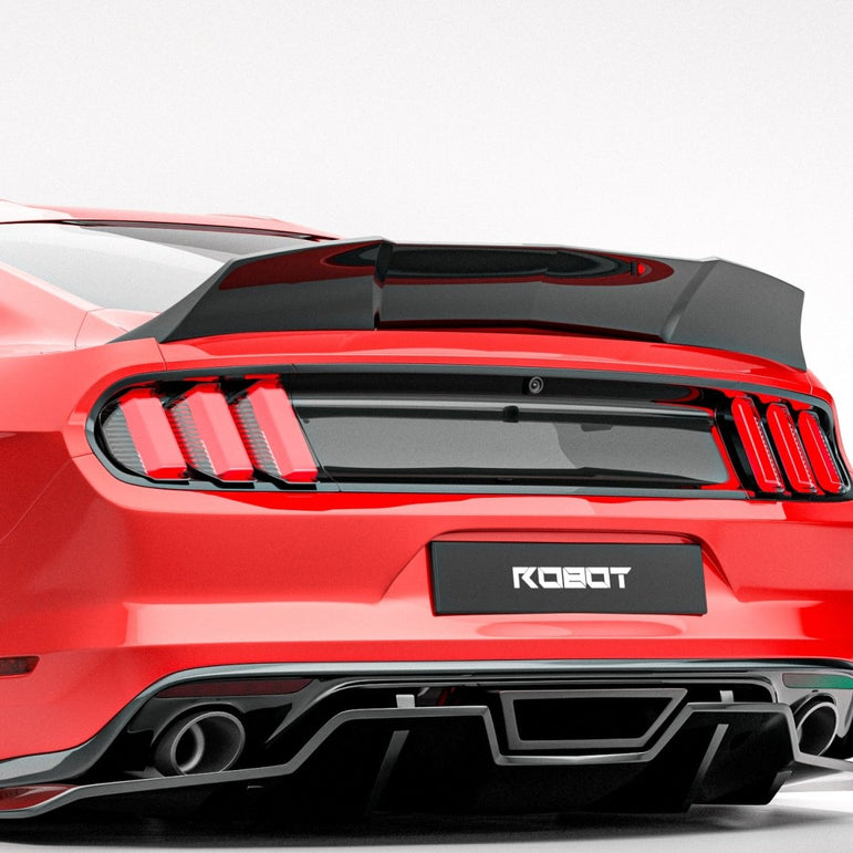 Robot Craftsman Ford Mustang V2 Fibre Glass Reinforced Plastic Complete Body Kit 2015-2023 Aftermarket Carbon Fiber Part / Bodykit - Robot Bodykits
