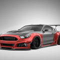 Robot Craftsman Ford Mustang V2 Fibre Glass Reinforced Plastic Complete Body Kit 2015 - 2023 Aftermarket Carbon Fiber Part / Bodykit - Robot Bodykits