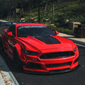 Robot Craftsman Ford Mustang V2 Fibre Glass Reinforced Plastic Complete Body Kit 2015 - 2023 Aftermarket Carbon Fiber Part / Bodykit - Robot Bodykits