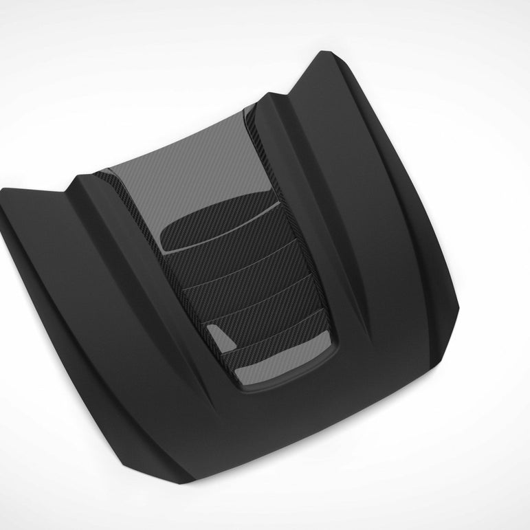 Robot Craftsman Ford Mustang V2 Hood / Bonnet (S550.1) Aftermarket Carbon Fiber Part / Bodykit - Robot Bodykits