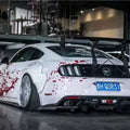 Robot Craftsman Ford Mustang V2 Rear Diffuser (S550.1) Aftermarket Carbon Fiber Part / Bodykit - Robot Bodykits