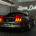 Robot Craftsman Ford Mustang V2 Rear Diffuser (S550.1) Aftermarket Carbon Fiber Part / Bodykit - Robot Bodykits