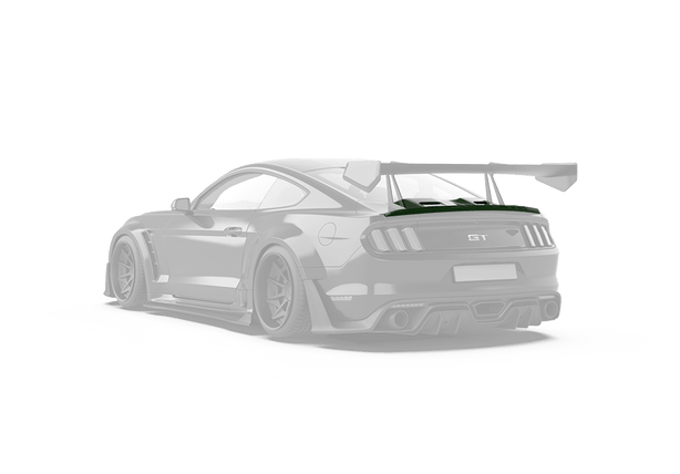 Robot Craftsman Ford Mustang V3 Duck Tail + Boot Cover Aftermarket Carbon Fiber Part / Bodykit - Robot Bodykits