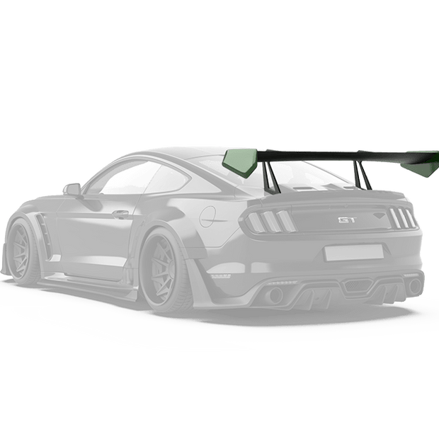 Robot Craftsman Ford Mustang V3 GT Wing Aftermarket Carbon Fiber Part / Bodykit - Robot Bodykits