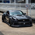 Robot Craftsman Ford Mustang V3 Hood / Bonnet (Fits S550.1 Only) Aftermarket Carbon Fiber Part / Bodykit - Robot Bodykits