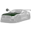 Robot Craftsman Ford Mustang V3 Hood / Bonnet (Fits S550.1 Only) Aftermarket Carbon Fiber Part / Bodykit - Robot Bodykits